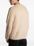 Picture of Maison Kitsune | Brushed Mohair Comfort Cardigan