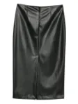 Picture of Nude | Vegan Leather Pencil Skirt