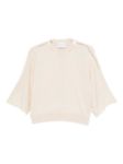 Immagine di Nude | Crew Neck Knit W Zipper And Organza