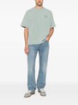 Picture of Maison Kitsune | Fox Head Faded Oversize Tee