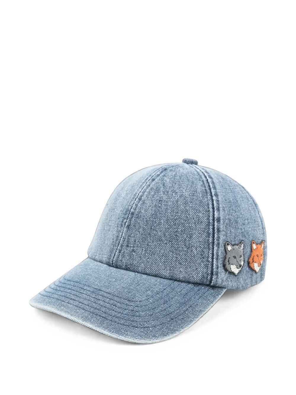 Picture of Maison Kitsune | Double Fox Head Cap