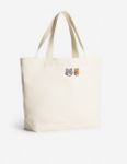 Immagine di Maison Kitsune | Double Bold Fox Head Patch Tote Bag