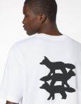 Picture of Maison Kitsune | Stunt Fox Oversize Tee Shirt