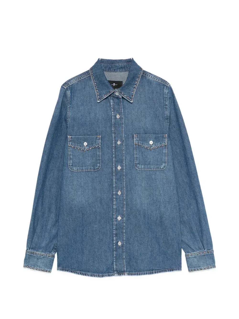 Picture of 7 For All Mankind | Western Shirt Street Wise With Studs