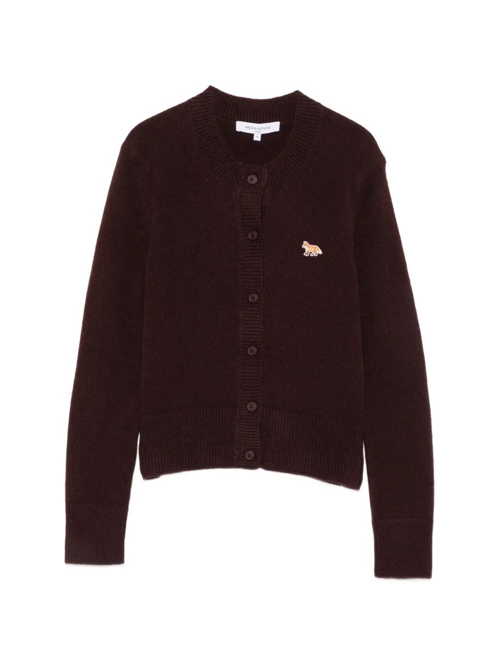 Immagine di Maison Kitsune | Baby Fox Lambswool Fitted Cardigan