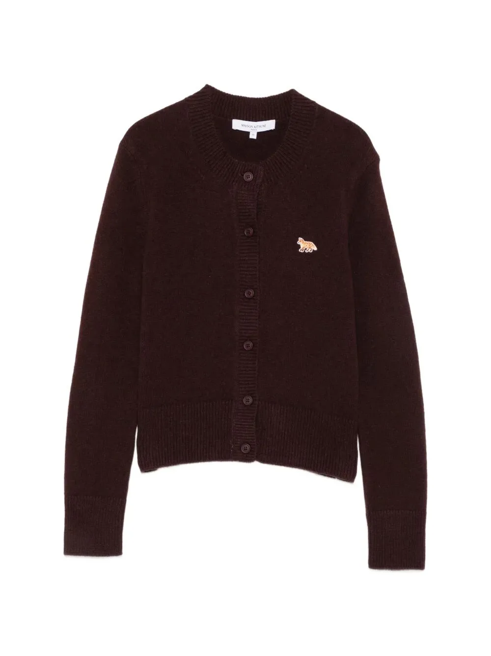 Immagine di Maison Kitsune | Baby Fox Lambswool Fitted Cardigan