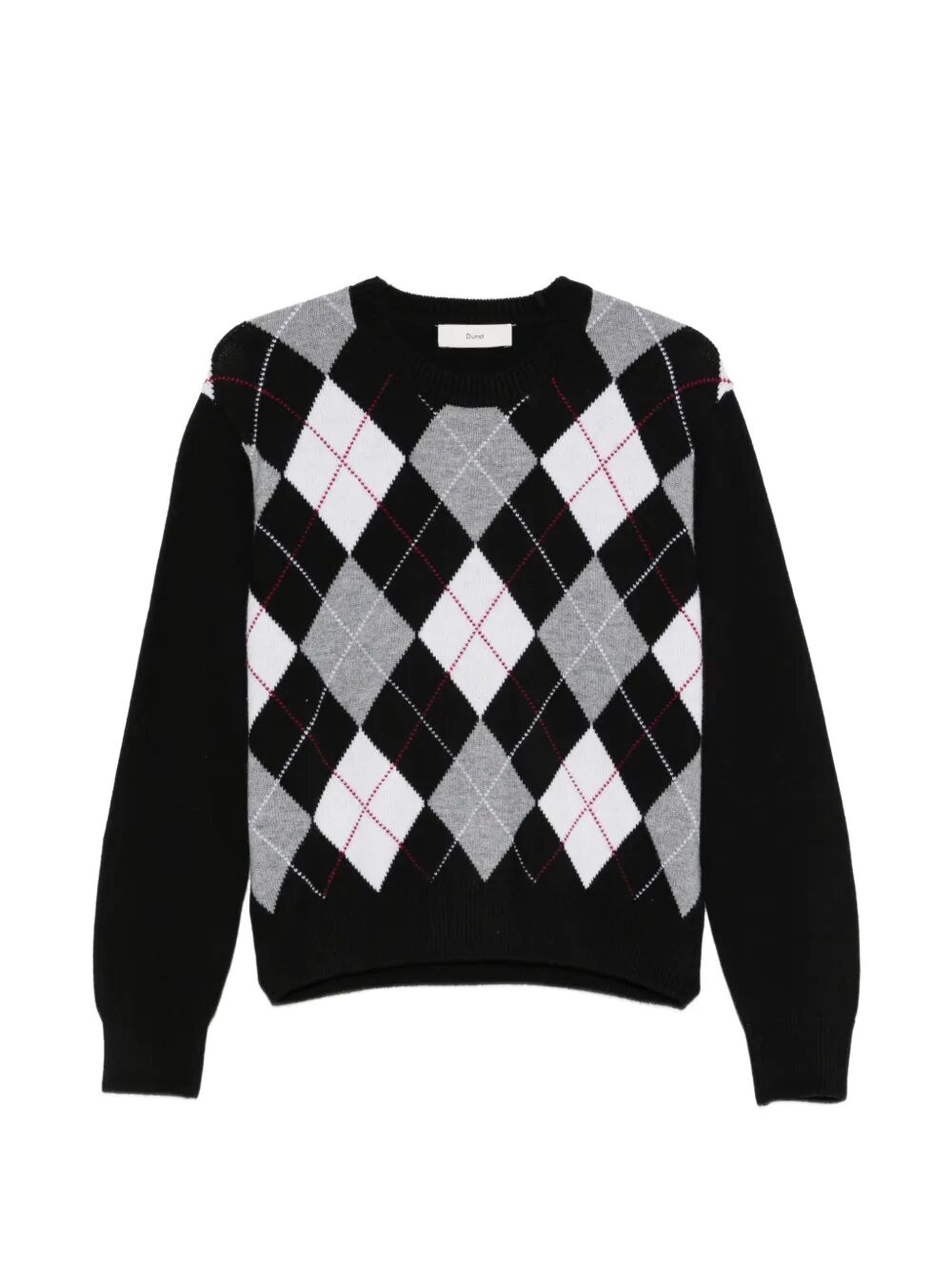 Picture of Dunst | Argyle Crew Neck Sweater