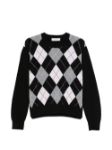 Picture of Dunst | Argyle Crew Neck Sweater