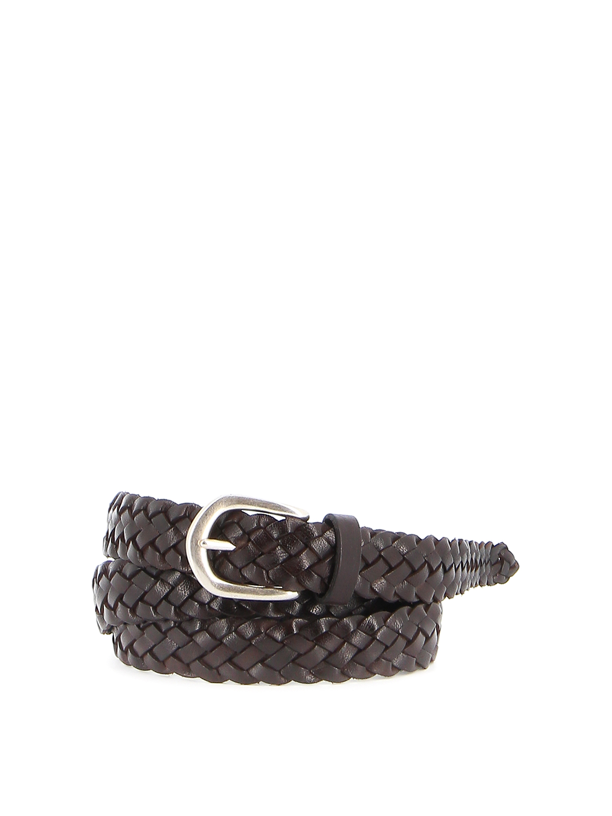 Picture of Andersons | Leather Braid Belt