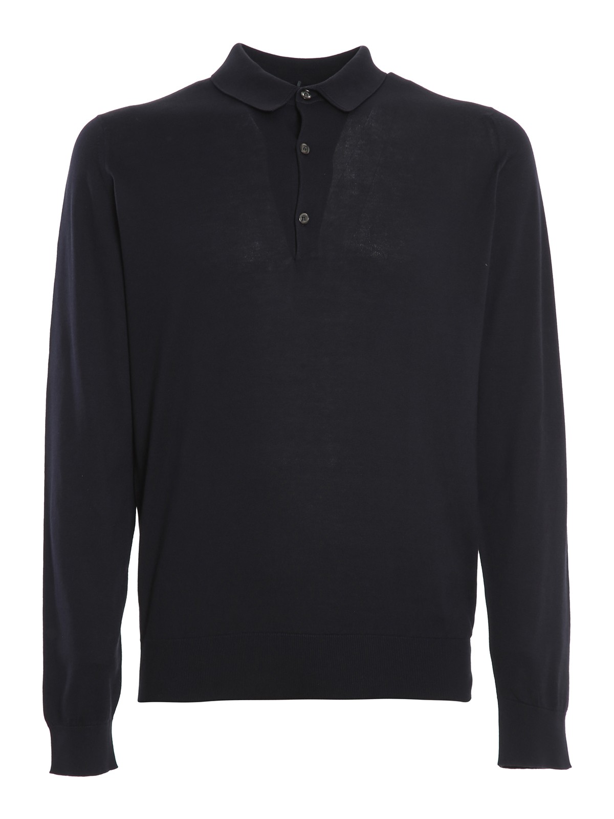 Tシャツ・カットソー JOHN SMEDLEY BRADWELL LONG SLEEVES SHIRT (BRADWELL NAVY) bradwell_navy_look-1_4.jpg
