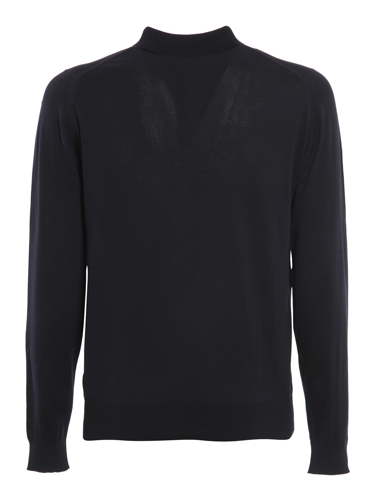 John Smedley Bradwell Shirt Ls NAVY• Michele Inzerillo