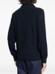 Picture of Paul & Shark | Shark Tag Tech Wool Half Zip Sweater