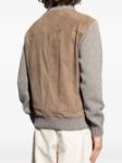 Picture of Paul & Shark | Riviera Suede Wool Cashmere Full Zip Sweather
