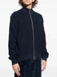 Picture of Paul & Shark | Shark Tag Tech Wool Full Zip Sweater