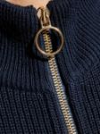 Picture of Paul & Shark | Shark Tag Tech Wool Full Zip Sweater