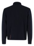 Picture of Fortela | Woven Wool Zippered Sweatshirt