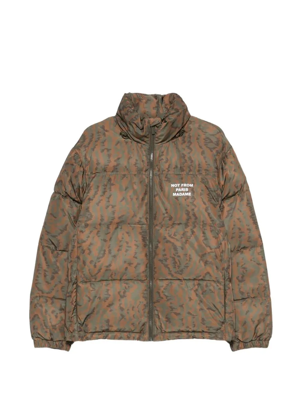 Picture of Drole De Monsieur | Slogan Moire Puffer Jacket