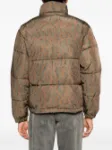 Picture of Drole De Monsieur | Slogan Moire Puffer Jacket