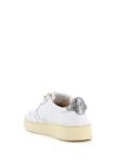 Immagine di Autry | Medalist Low Leat Leat Wht Silver