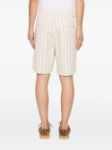 Picture of Obey | Foster Stripe Pleated Short