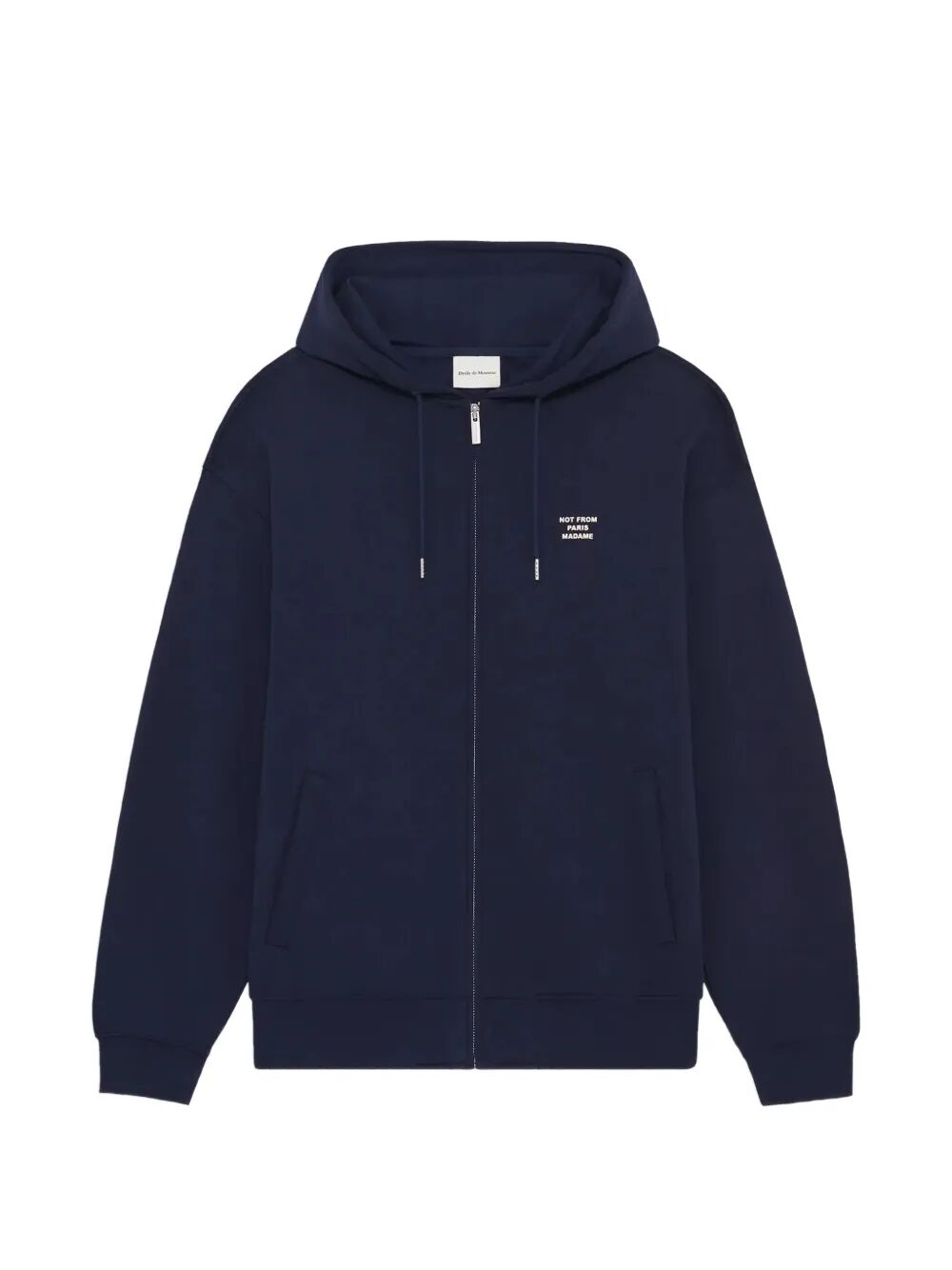 Picture of Drole De Monsieur | Slogan Zip Sweatshirt