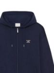 Picture of Drole De Monsieur | Slogan Zip Sweatshirt