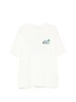 Picture of Drole De Monsieur | Vine Embroidered Slogan T-Shirt