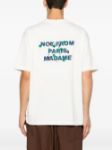 Picture of Drole De Monsieur | Vine Embroidered Slogan T-Shirt