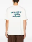 Immagine di Drole De Monsieur | Vine Embroidered Slogan T-Shirt