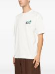 Picture of Drole De Monsieur | Vine Embroidered Slogan T-Shirt
