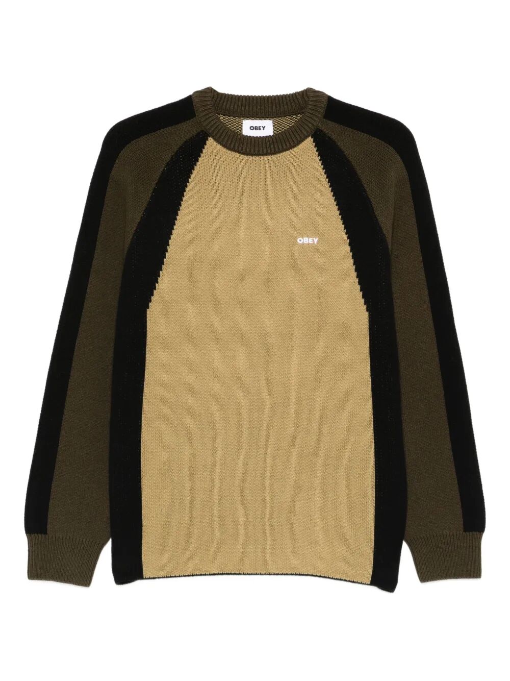 Picture of Obey | Raglan Crew Neck Sweater