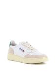 Picture of Autry | Medalist Low Man Leat Suede Wht Amaz