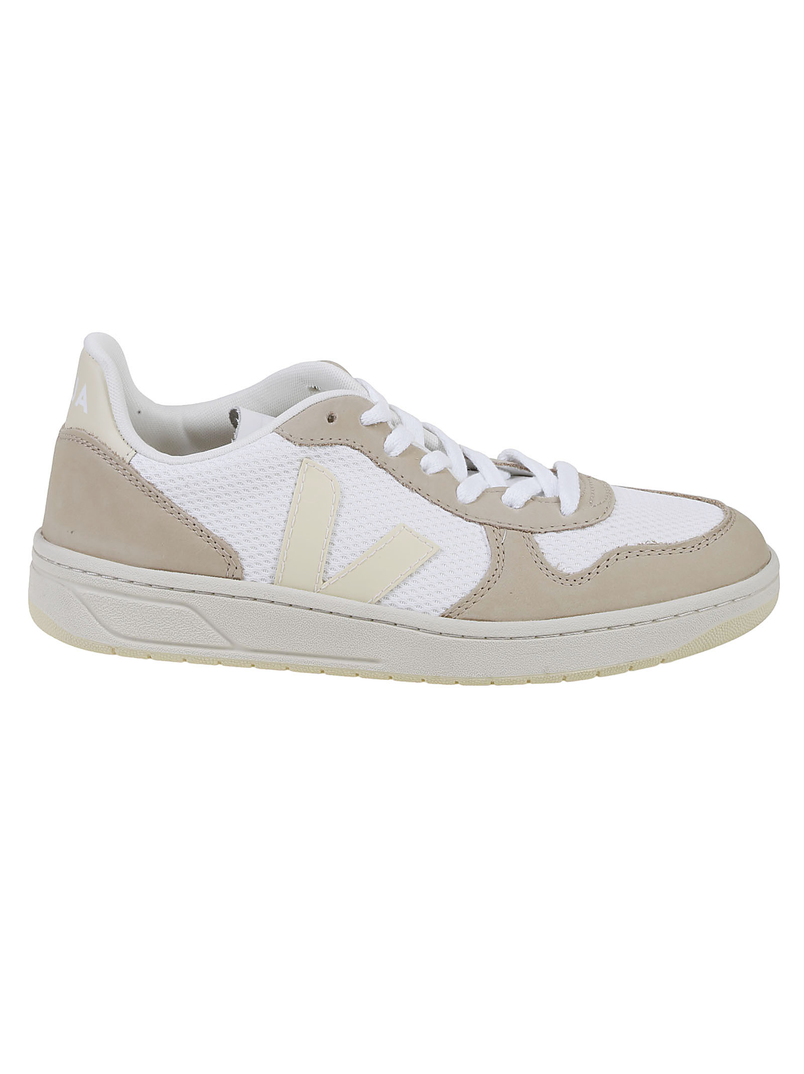 VEJA★V-10 ALVEOMESH WHITE BELLINI ALMOND Veja V-10 Alveomesh WHITE BUTTER ALMOND• Michele Inzerillo