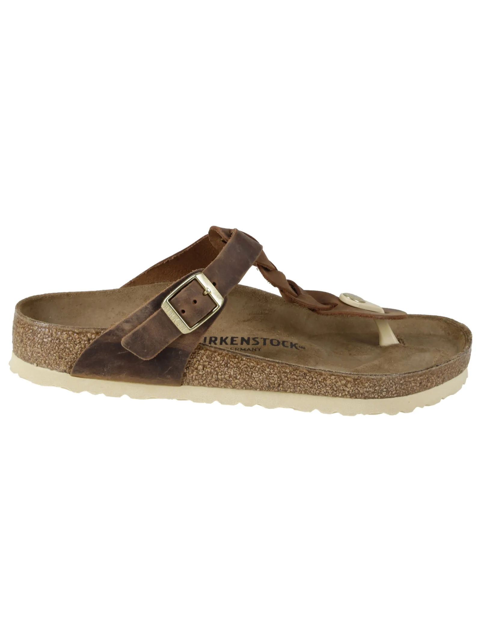 Picture of Birkenstock | Gizeh Braided Cognac