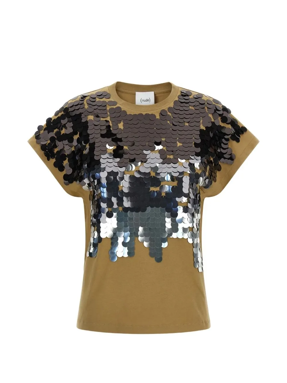 Picture of Nude | Crew Neck T-Shirt
