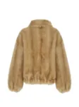 Picture of Apparis | Iris Shaved Mink Bomber