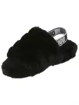 Picture of Ugg | Fluff Yeah Slide Black