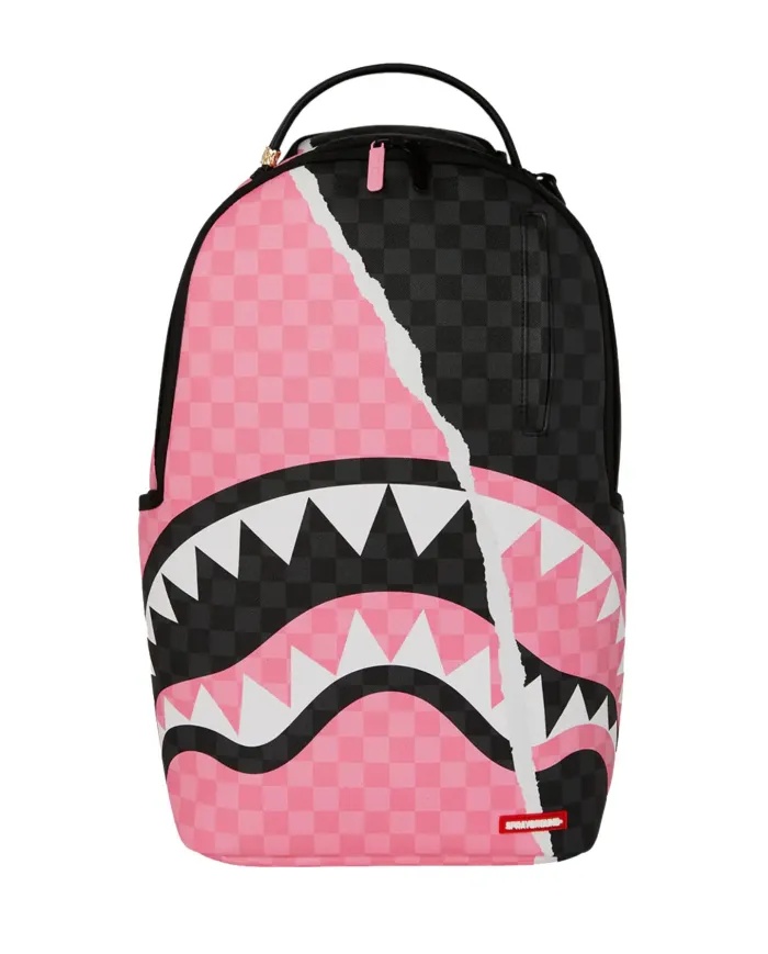 Immagine di Sprayground | Pink And Black Tear Sip Backpack