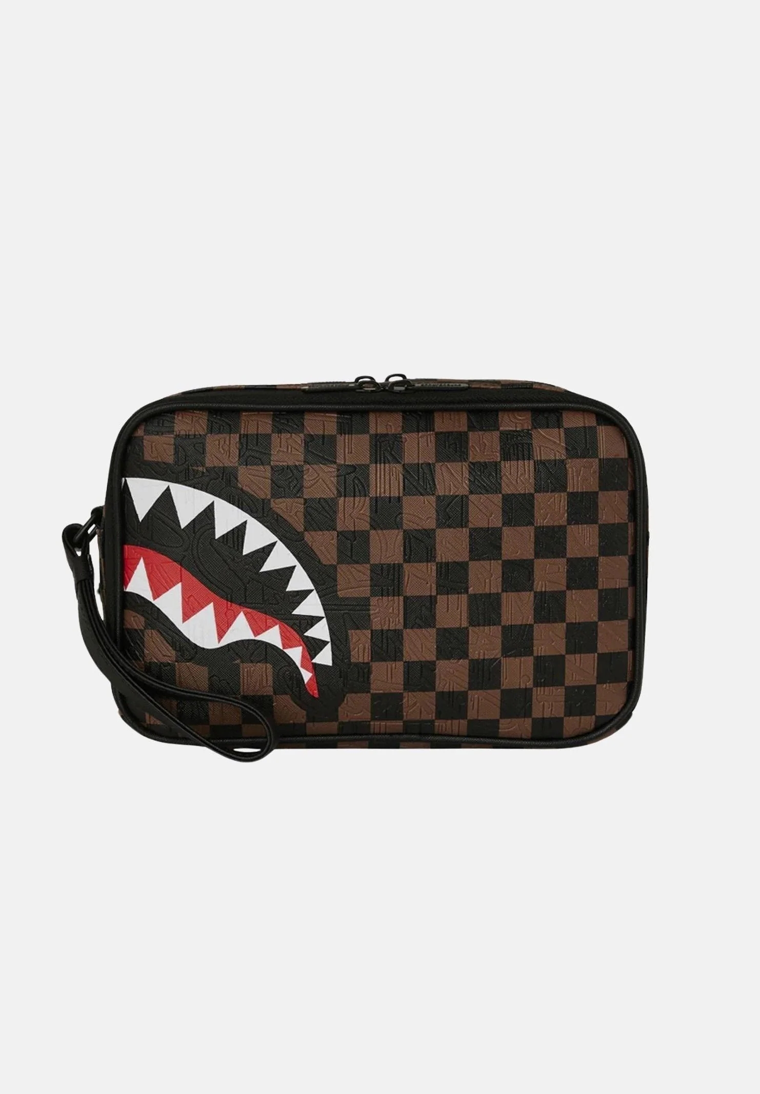 Picture of Sprayground | Check 2 Emboss Toiletry Bag