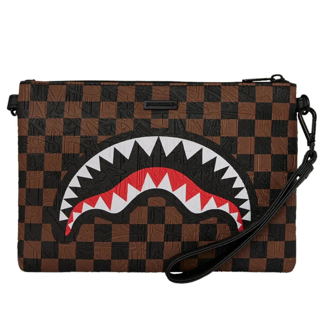 Picture of Sprayground | Check 2 Emboss Crossover Clutch