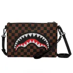 Picture of Sprayground | Check 2 Emboss Crossover Clutch