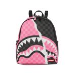 Immagine di Sprayground | Pink And Black Tear Sip Savage Backpack
