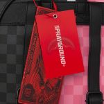 Immagine di Sprayground | Pink And Black Tear Sip Savage Backpack