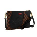 Picture of Sprayground | Jetstream Brown Crossover Clutch