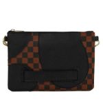 Picture of Sprayground | Jetstream Brown Crossover Clutch