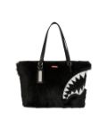 Picture of Sprayground | Fur Cray Black Tote