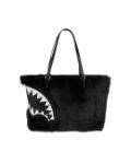 Picture of Sprayground | Fur Cray Black Tote