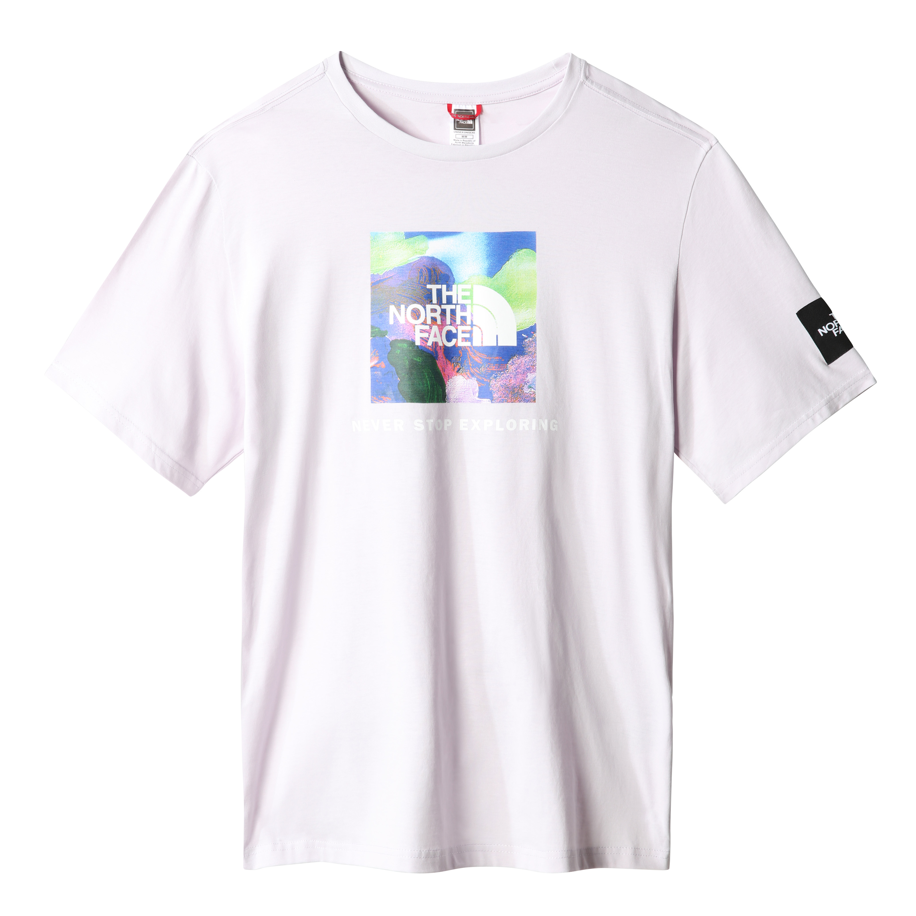 【THE NOTRH FACE】 M'S MISSION S/S R/TEE‐LAVENDER 005-THE-NORTH-FACE-WSEVOLUTION
