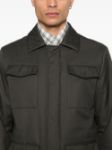 Picture of Paul & Shark | Typhoon X Soft Field Jacket With Alcantara Details