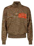 Picture of Aries | Temple Space Dye Turtleneck Knit